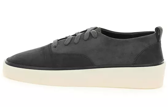 Стильные мужские кеды для скейтбординга с низким верхом черного цвета Fear Of God