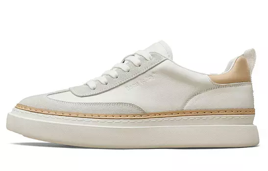 Стильные мужские кеды для скейтбординга с низким верхом, белые/серые Beau Today