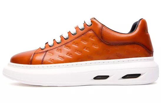 Стильные мужские кеды для скейтбординга с низким верхом коричневого цвета Anthony Miles