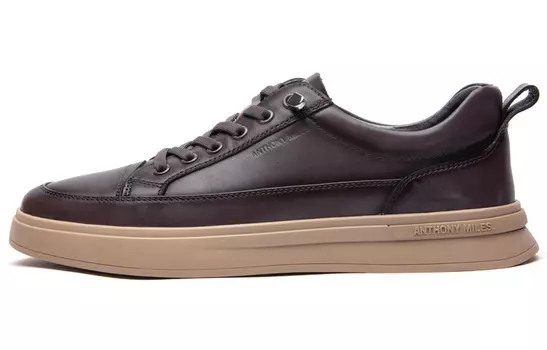 Стильные мужские кеды для скейтбординга с низким верхом серого цвета Anthony Miles