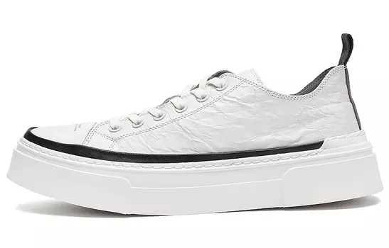 Стильные мужские кеды для скейтбординга с низким верхом, серо-бежевого цвета Anthony Miles