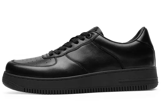 Стильные мужские кеды для скейтбординга с низким верхом черного цвета Desai