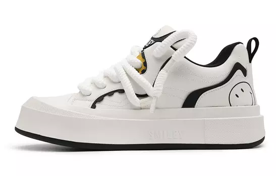 Стильные мужские кеды для скейтбординга с низким верхом Smiley