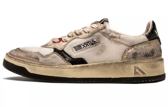 Стильные мужские кеды для скейтбординга с низким верхом, белые/черные/серые Autry