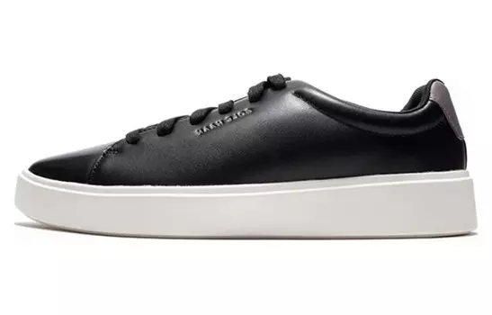 Стильные мужские кеды для скейтбординга с низким верхом черного цвета Cole Haan