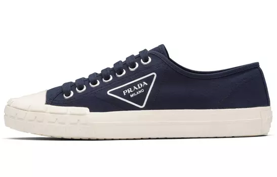 Кроссовки мужские Prada Wheel Skateboard, синий / белый