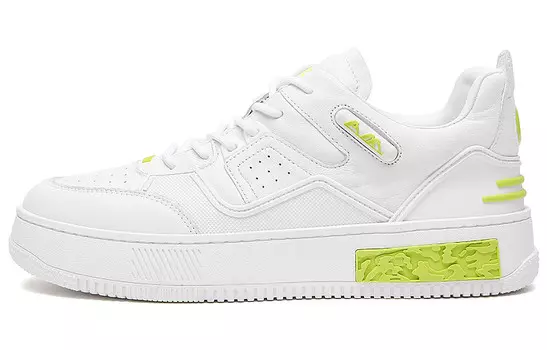 Стильные мужские кроссовки для скейтбординга с низким верхом белого цвета Anthony Miles