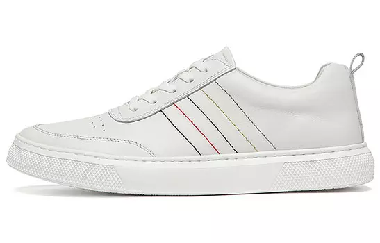 Стильные мужские кроссовки для скейтбординга с низким верхом белого цвета Anthony Miles