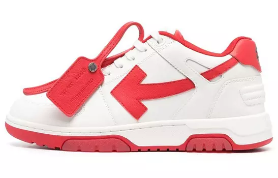 Кроссовки мужские Off-White Arrow, белый / красный