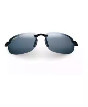 Стильные поляризационные солнцезащитные очки для улицы. Maui Jim, черный