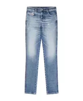 Стильные прямые джинсы Diesel, синий