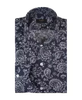 Стильные рубашки Barba, синий