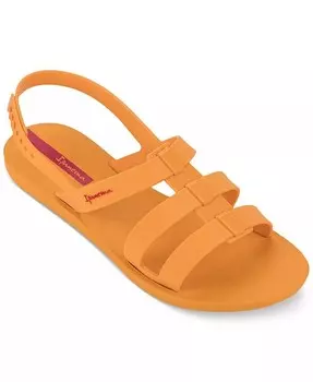 Стильные сандалии-рыбаки без застежек Ipanema, желтый