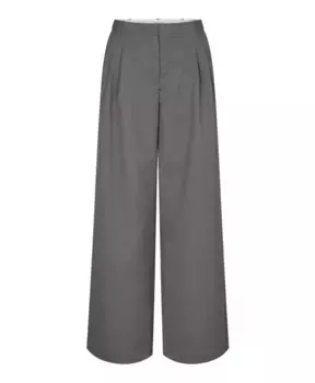 Стильные широкие брюки Designers Remix, серый