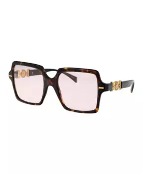 Стильные солнцезащитные очки 0ve4441 Versace, коричневый