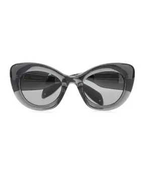Стильные солнцезащитные очки Alexander Mcqueen, серый