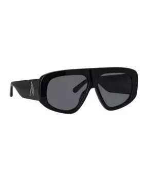 Стильные солнцезащитные очки attico57 c1 The Attico, черный