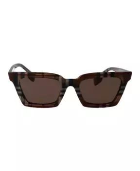 Стильные солнцезащитные очки Briar для солнечных дней Burberry, коричневый