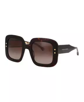 Стильные солнцезащитные очки ch 0010 s Carolina Herrera, коричневый