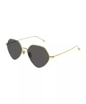 Стильные солнцезащитные очки черные gg1182s Gucci, желтый