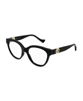 Стильные солнцезащитные очки для модного образа Gucci, черный