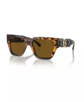 Стильные солнцезащитные очки для вашего образа Versace, коричневый