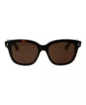 Стильные солнцезащитные очки gg1264s Gucci, коричневый