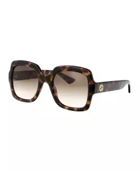 Стильные солнцезащитные очки gg1337s Gucci, коричневый
