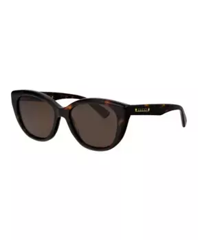 Стильные солнцезащитные очки gg1588s Gucci, коричневый