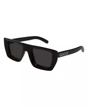 Стильные солнцезащитные очки Gucci, черный