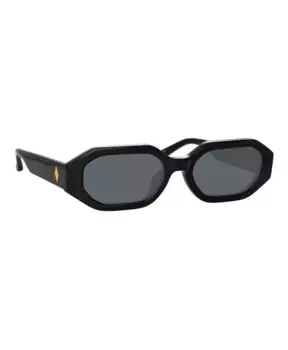 Стильные солнцезащитные очки Irene c1 The Attico, черный