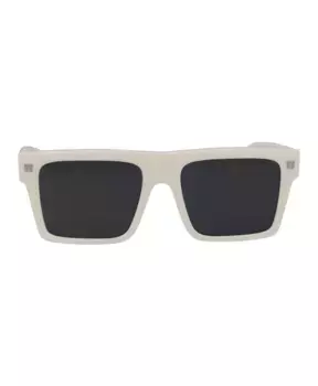 Стильные солнцезащитные очки Lawton на лето Off White, белый