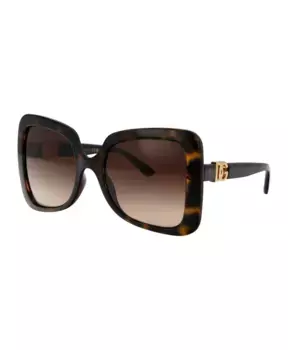 Стильные солнцезащитные очки модели 0dg6193u Dolce & Gabbana, коричневый