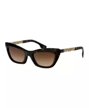 Стильные солнцезащитные очки с дизайном 0be4409 Burberry, коричневый