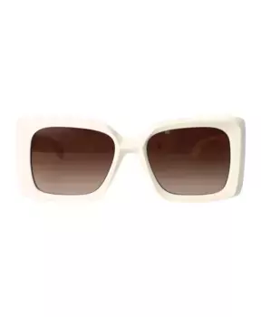 Стильные солнцезащитные очки с моделью 0ve4467u. Versace, белый