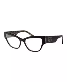 Стильные солнцезащитные очки с оптическим эффектом 0dg3378 Dolce & Gabbana, черный