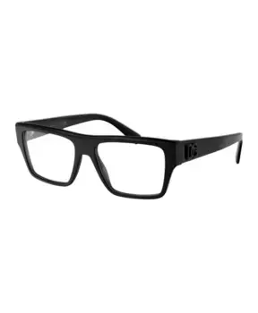 Стильные солнцезащитные очки с оптическим эффектом 0dg3382 Dolce & Gabbana, черный