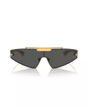 Стильные солнцезащитные очки со сменными линзами Versace, желтый