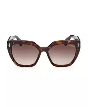 Стильные солнцезащитные очки Tom Ford, коричневый