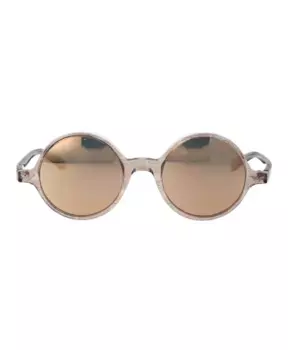 Стильные солнцезащитные очки в дизайне 0ea 501m Emporio Armani, коричневый