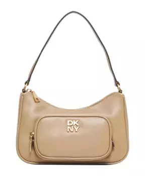 Стильные сумки на каждый день Dkny, бежевый