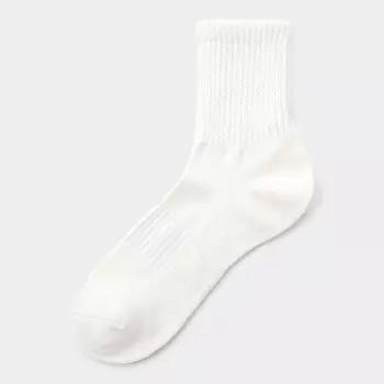 Стильные теплые носки до щиколотки GU, белый
