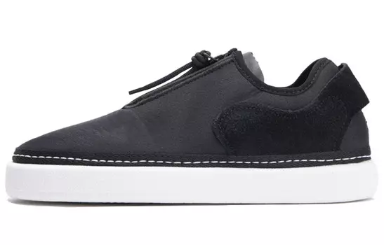 Стильные женские кеды для скейтбординга с низким верхом черного цвета Y-3