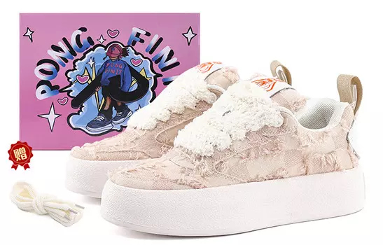 Стильные женские кеды для скейтбординга с низким верхом Pongfinity