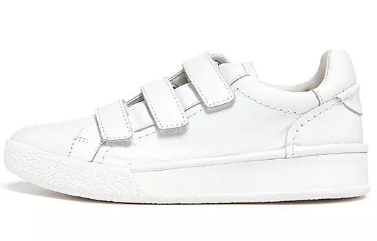 Стильные женские кеды для скейтбординга с низким верхом белого цвета Clarks