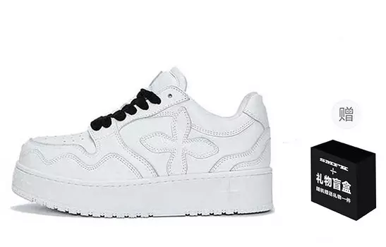 Стильные женские кеды для скейтбординга с низким верхом Days Blank Smfk