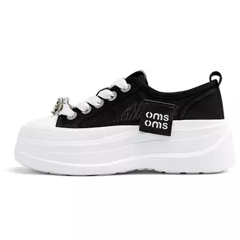 Стильные женские кеды для скейтбординга с низким верхом Oms