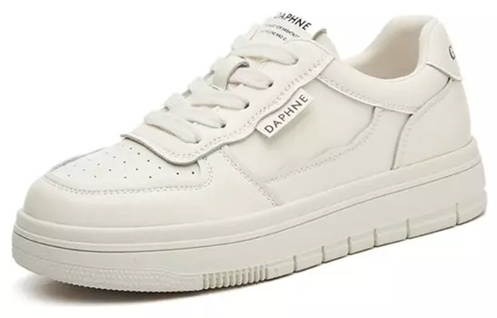 Стильные женские кеды для скейтбординга с низким верхом бежевого цвета Daphne