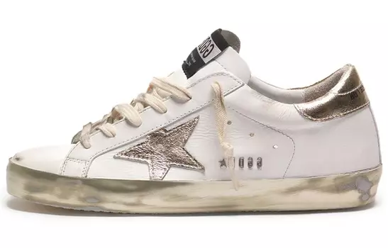 Женские кроссовки Golden Goose Super-Star, золотой