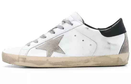 Женские кроссовки Golden Goose Super-Star, серый/белый